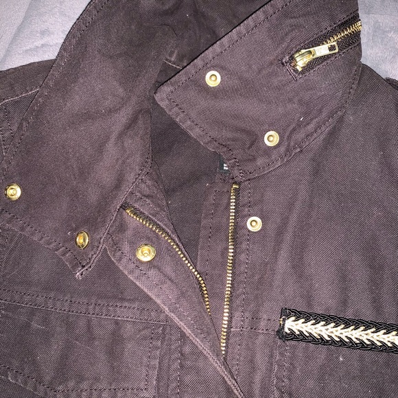 H&M Military green jacket size: 6 - Picture 3 of 7